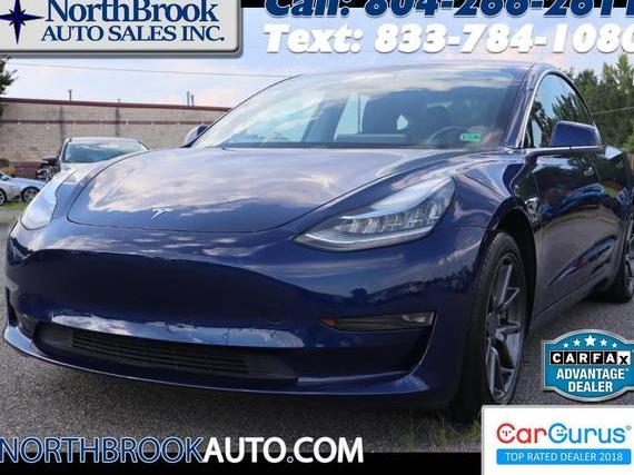 TESLA MODEL 3 2018 5YJ3E1EA7JF076307 image